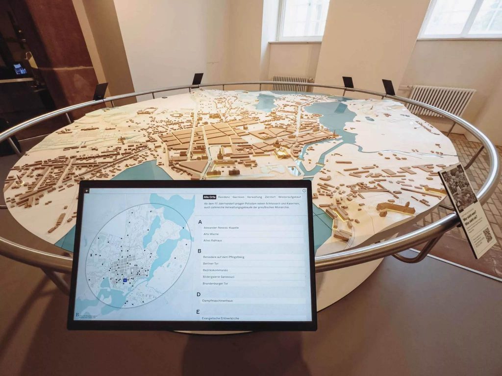 Eine Frage der Perspektive – Das digitalisierte Potsdamer Stadtmodell