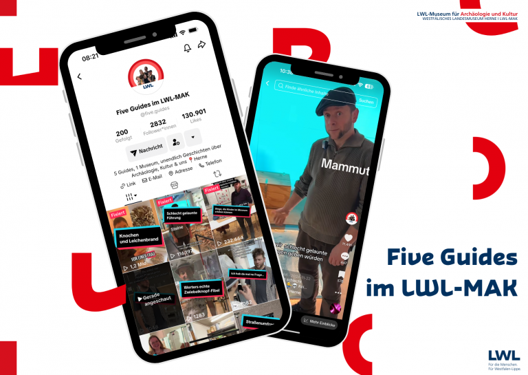 TikTok-Kanal @five.guides im LWL-MAK