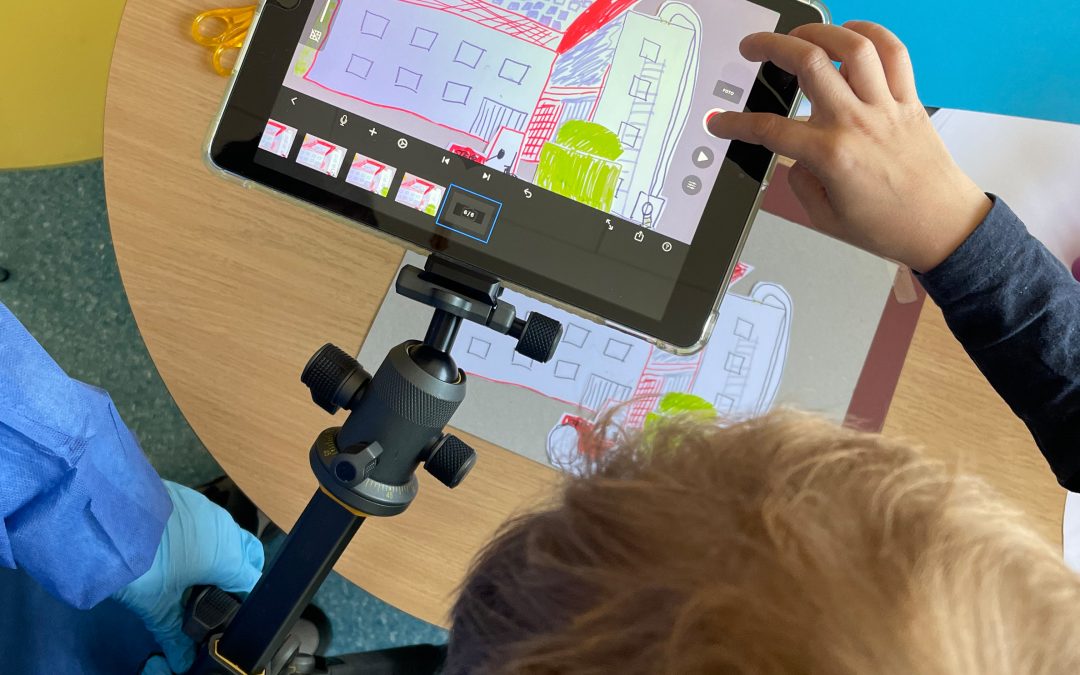 Connecting Frames: Hybride Trickfilmworkshops für erkrankte und isolierte Kinder und Jugendliche