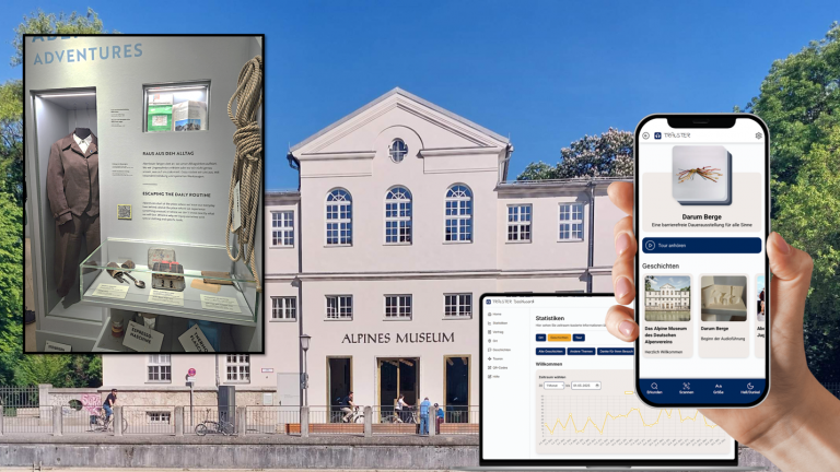 Digitale Hörführung des Alpinen Museums München