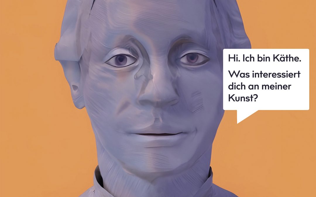 Kollwitz-Avatar: Digitales Vermittlungsangebot im Museumsraum
