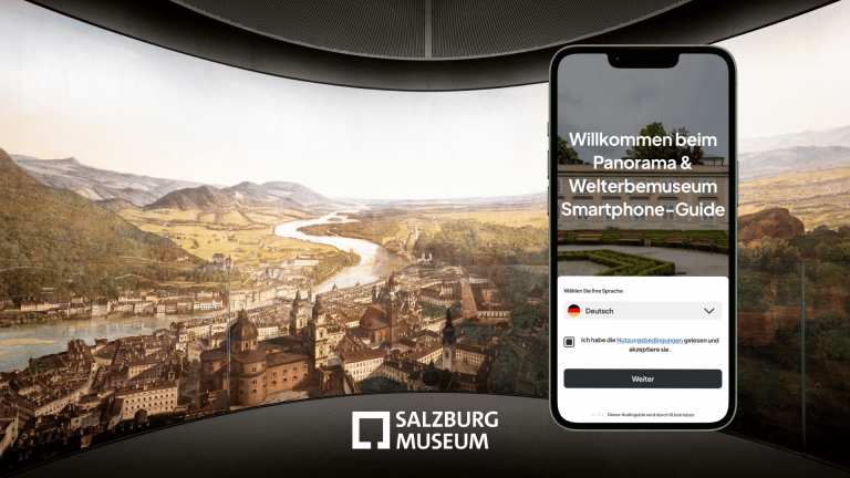 Panorama & Welterbe inklusiv. Der KI-Smartphone-Guide der Orangerie Salzburg