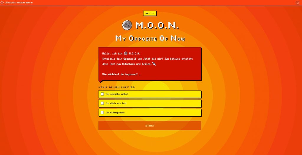 M.O.O.N. – My Opposite of Now