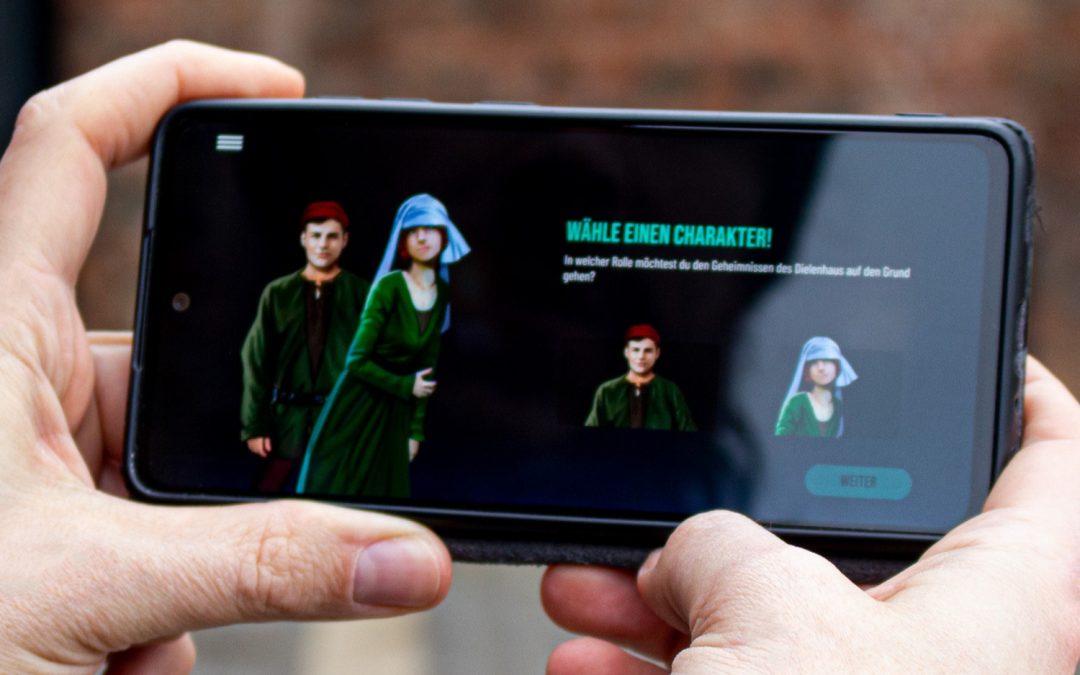 »Abenteuer Dielenhaus – Des Kaufmanns Quest« ein digitaler Escape Room als mobile App