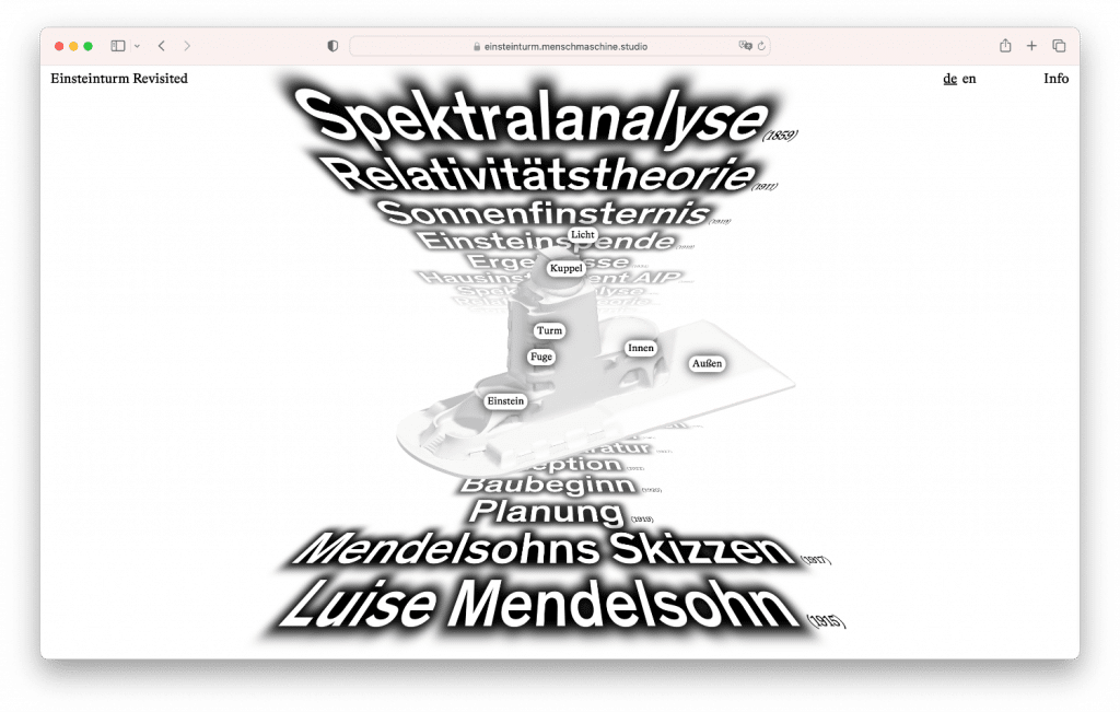 Einsteinturm revisited