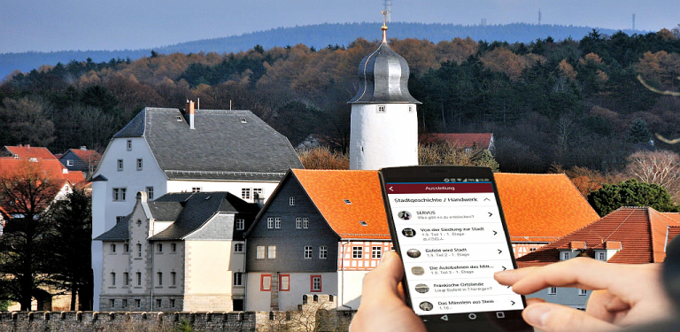 Museums App mit integriertem Stadtrundgang