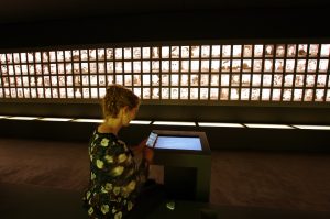 Kontaktlose Dauerausstellung in der Gedenkstätte Esterwegen