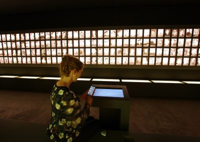 Kontaktlose Dauerausstellung in der Gedenkstätte Esterwegen