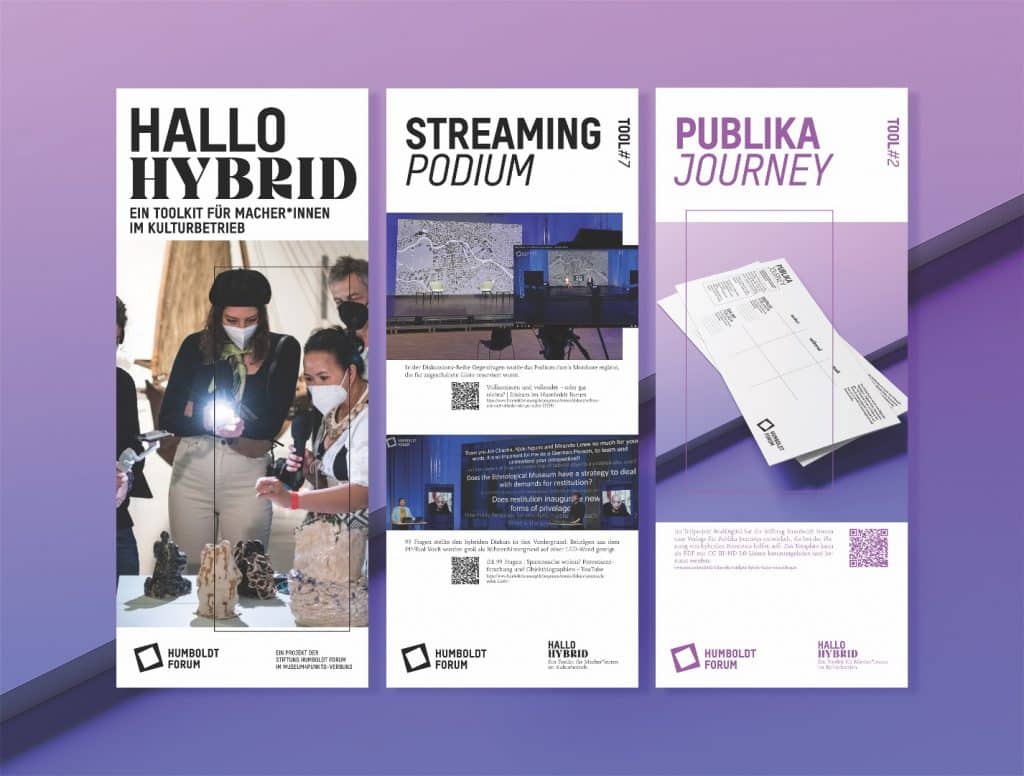 Hallo Hybrid – Ein Toolkit für Macher*innen im Kulturbetrieb