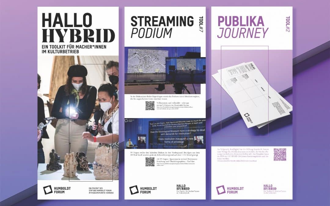 Hallo Hybrid – Ein Toolkit für Macher*innen im Kulturbetrieb