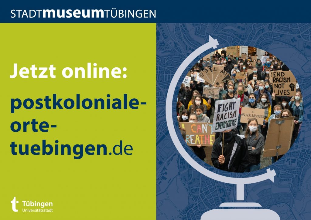 Interaktive Stadtkarte zu kolonialen und postkolonialen Orten in Tübingen