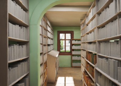 Virtueller 360° Rundgang der Goethe-Privatbibliothek