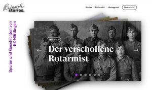 Research Stories. Spuren und Geschichten von KZ-Häftlingen