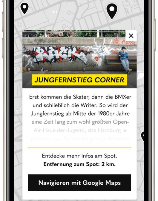UNSERE STADT WIRD BUNT – Die App zur Ausstellung