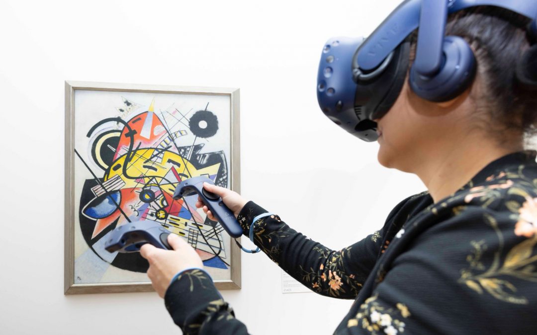 SEE, HEAR, PLAY KANDINSKY. MIT DER VIRTUELLEN REALITÄT IN DAS GEMÄLDE WEISSER PUNKT