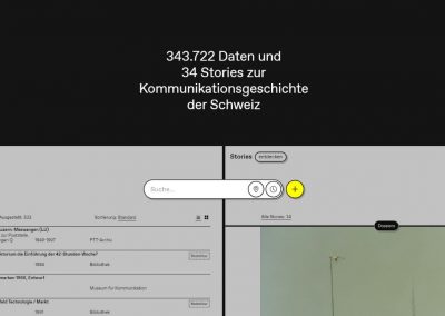 Onlineportal PTT-Archiv und Sammlungen Museum für Kommunikation, Bern