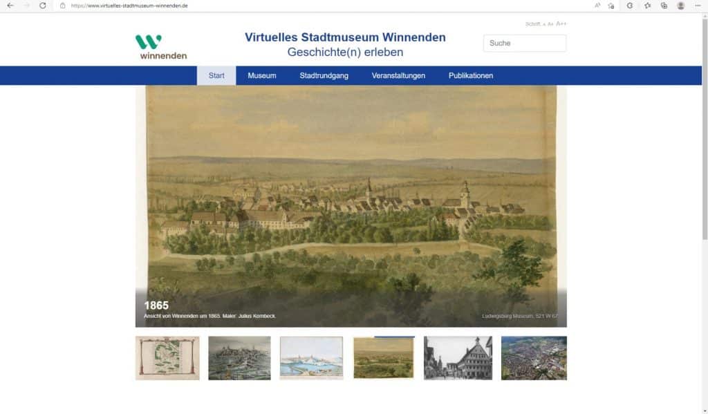Virtuelles Stadtmuseum Winnenden