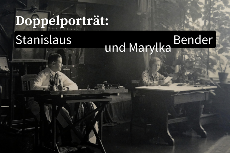 Doppelporträt: Stanislaus und Marylka Bender